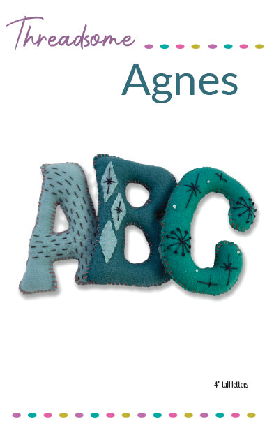 Agnes Alphabet PDF Pattern
